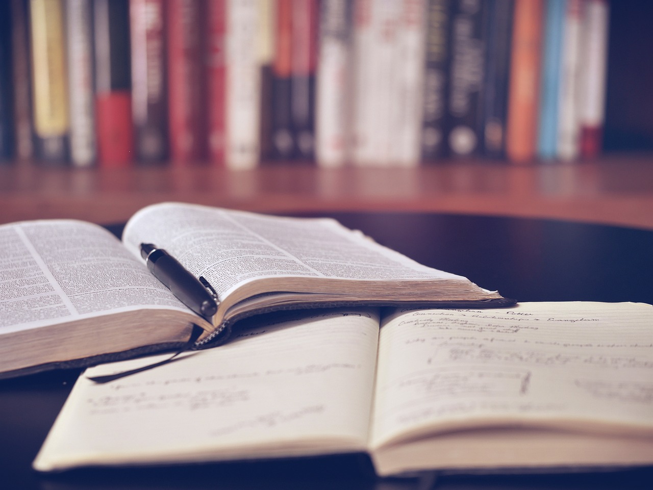 Open book and study materials